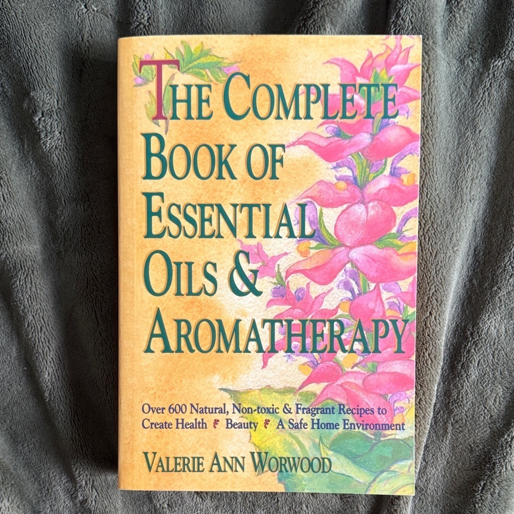 The Complete Book of Essential Oils & Aromatherapy - Pink Cover
